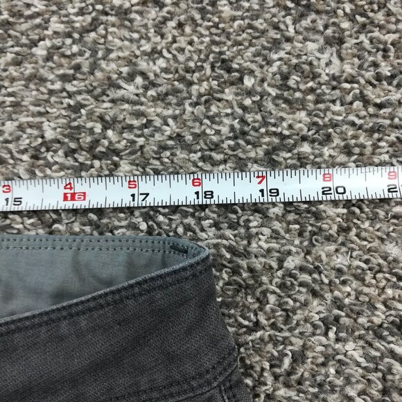 prAna Pants Mens 36x32 Gray McClee CoolMax Stretch Preppy Gorpcore Chino - Picture 8 of 10